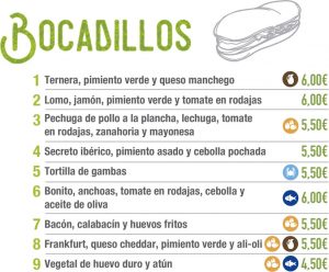 Bocadillos